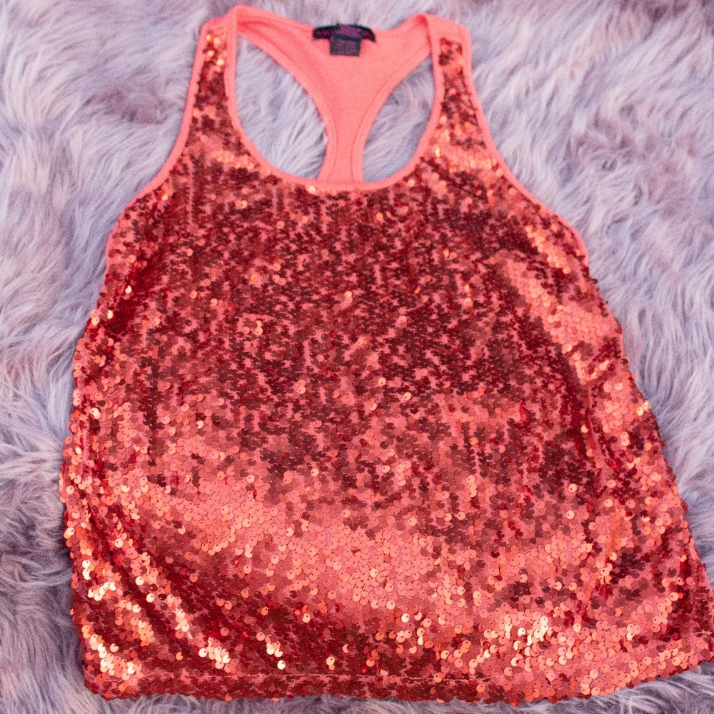 Material Girl Sequin Tank